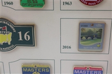 2016 Masters Tournament Limited Edition Masters Tickets & Badges Pin Set in Original Box