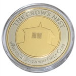 2022 Masters Tournament Ltd Ed Crow's Nest Coin #307/500 in Box w/Card