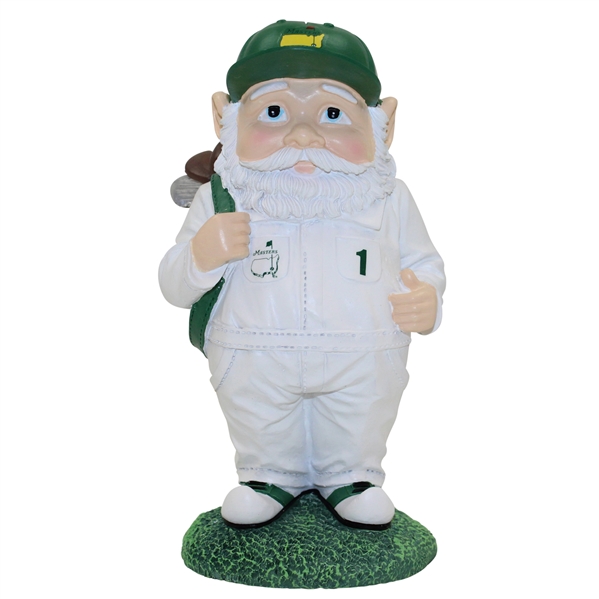 Undated Masters Tournament Ltd Ed Miniature Caddy Gnome in Original Box