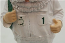 Undated Masters Tournament Ltd Ed Miniature Caddy Gnome in Original Box