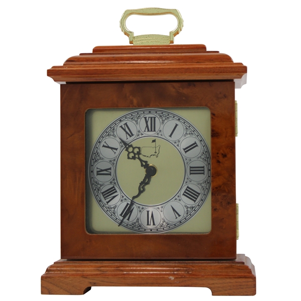 2013 Augusta National Golf Club Ltd Ed Employee Masters Gift Burlwood Clock