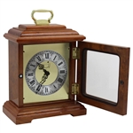 2013 Augusta National Golf Club Ltd Ed Employee Masters Gift Burlwood Clock