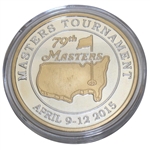 2015 Masters Tournament Ltd Ed The Masters Trophy Coin #29/350 in Box w/Card