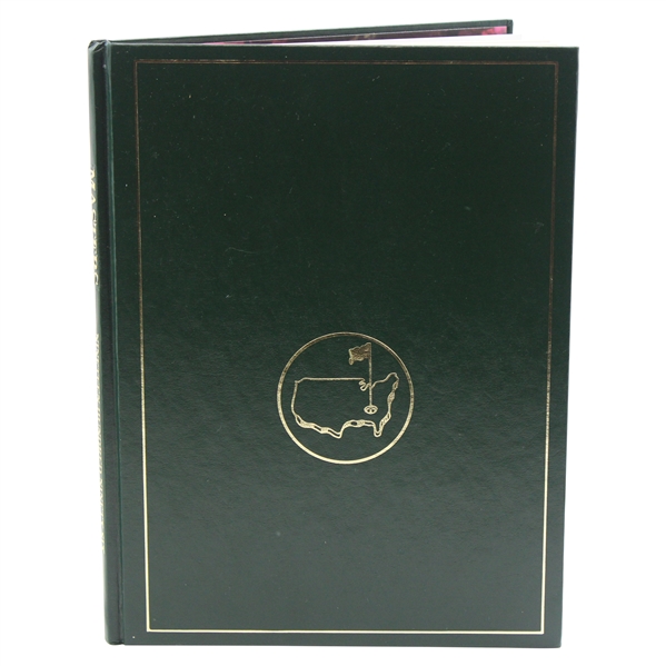 1996 Masters Tournament Green Annual Book - Nick Faldo Winner