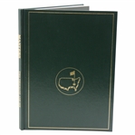 2006 Masters Tournament Green Annual Book - Phil Mickelson Winner