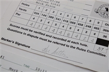Norman, Price, O'Meara & Five (5) Others Signed 93 Memorial, 98 Byron Nelson, 98 Bellsouth & 98 Mercedes Classic Scorecards