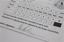 Baker Finch, Daly, Lyle & Five (5) Others Signed 98 Bellsouth Classic, 93 Memorial, 98 Mastercard Colonial Scorecards