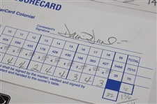 Baker Finch, Daly, Lyle & Five (5) Others Signed 98 Bellsouth Classic, 93 Memorial, 98 Mastercard Colonial Scorecards