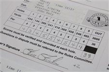 Baker Finch, Daly, Lyle & Five (5) Others Signed 98 Bellsouth Classic, 93 Memorial, 98 Mastercard Colonial Scorecards