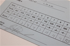 Kite, Azinger, Woosnam & Five (5) Others Signed 1993 Open Championship At Royal St. George'S Scorecards