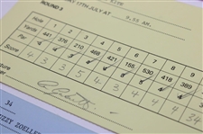 Kite, Azinger, Woosnam & Five (5) Others Signed 1993 Open Championship At Royal St. George'S Scorecards