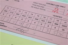 Kite, Azinger, Woosnam & Five (5) Others Signed 1993 Open Championship At Royal St. George'S Scorecards