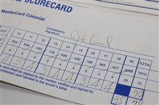 Player, Cink,Trevino & Seven (7) Others Signed 94 Royal Caribbean Pro Am, 98 Buick Classic, 98 Mastercard Colonial & 98 GTE Classic Scorecards