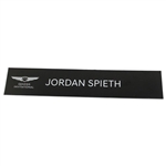 Jordan Spieth Dual Signed Match Used White Golf Cleats w/Locker Sign - 2025 Genesis Invitational JSA ALOA