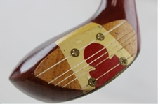 Jack Nicklaus Signed MacGregor 'Jack Nicklaus Champion' 813W Persimmon Fancy Face 4 Wood JSA ALOA