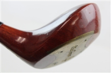 Jack Nicklaus Signed MacGregor 'Jack Nicklaus Champion' 813W Persimmon Fancy Face 4 Wood JSA ALOA