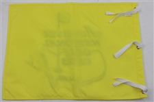 Arnold Palmer Signed Augusta National Golf Club Members Embroidered Flag JSA ALOA