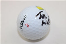 Tom Watson Signed Masters Logo Golf Ball JSA ALOA