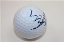 George Archer Signed Top-Flite XL Logo Golf Ball JSA ALOA