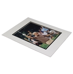 Jack Nicklaus Signed Raising Putter Matted Photo Beckett #AC61311