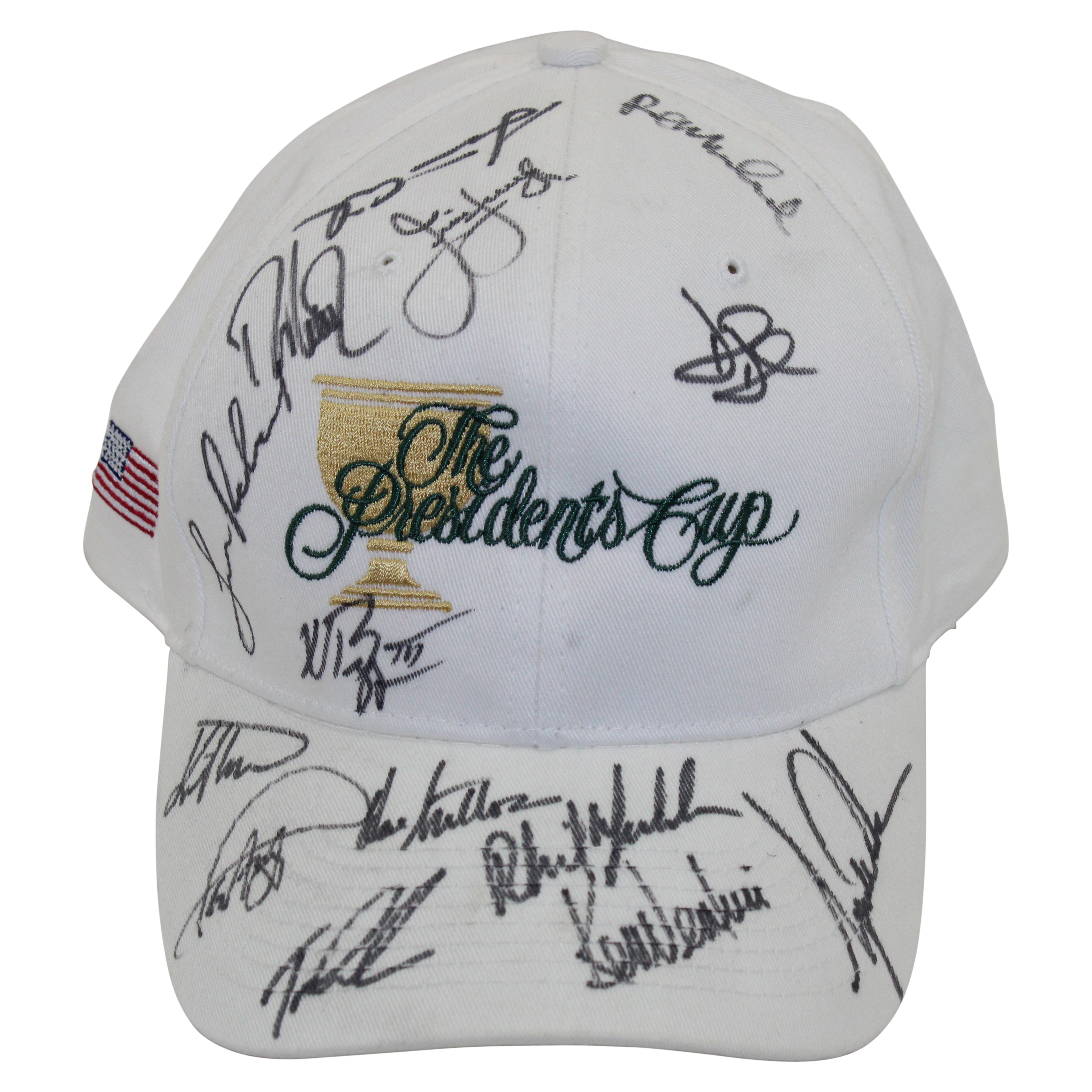 Lot Detail - Tiger Woods & Team USA Signed 2000 President's Cup