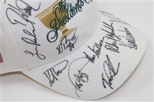 Tiger Woods & Team USA Signed 2000 President's Cup Hat JSA ALOA