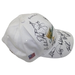 Tiger Woods & Team USA Signed 2000 President's Cup Hat JSA ALOA