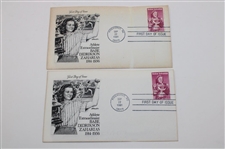 Eleven (11) Babe Zaharias 'Athlete Extraordinaire' 1981 FDC's
