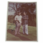 Doug Ford Signed 1959 Photo with Lloyd Mangrum - Joe McKenzie Kodak Photo JSA ALOA