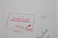 Doug Ford Signed 1959 Photo with Lloyd Mangrum - Joe McKenzie Kodak Photo JSA ALOA