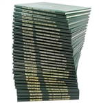 Complete 1978-2016 Run of Thirty-Eight (38) Masters Tournament Green Annual Books