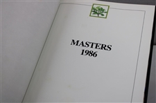 Complete 1978-2016 Run of Thirty-Eight (38) Masters Tournament Green Annual Books