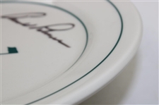 Arnold Palmer Signed Vintage Augusta National Dinner Plate JSA ALOA