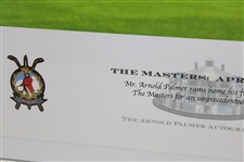 Arnold Palmer Signed Ltd Ed 39/100 '1964 The Masters Win - The Final Putt' Print JSA ALOA