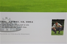 Arnold Palmer Signed Ltd Ed 39/100 '1964 The Masters Win - The Final Putt' Print JSA ALOA