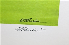 Arnold Palmer Signed Ltd Ed 39/100 '1964 The Masters Win - The Final Putt' Print JSA ALOA