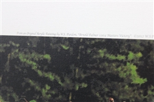 Arnold Palmer Signed Ltd Ed 39/100 '1964 The Masters Win - The Final Putt' Print JSA ALOA