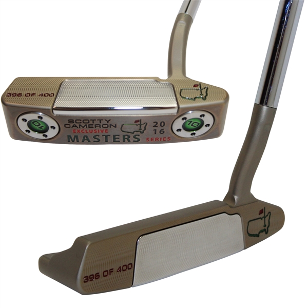 2016 Scotty Cameron Ltd Ed Masters Newport 2.5 Putter in Original Box w/COA & Headcover