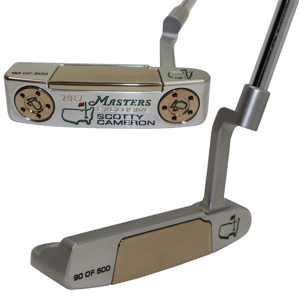 2017 Scotty Cameron Ltd Ed Masters Newport Putter in Original Box w/COA & Headcover