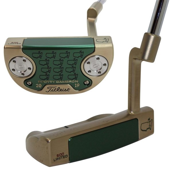 2019 Scotty Cameron Ltd Ed Masters Fastback Putter in Original Box w/COA & Headcover