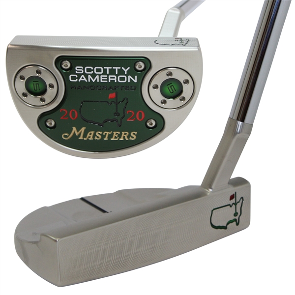 2020 Scotty Cameron Ltd Ed Masters Flowback Putter in Original Box w/COA & Headcover