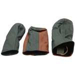 Augusta National GC Masters Exclusive Green Leather MacKenzie Golf Bag w/Headcovers, Pouch & Rain Cover