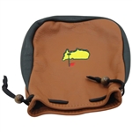 Augusta National GC Masters Exclusive Green Leather MacKenzie Golf Bag w/Headcovers, Pouch & Rain Cover