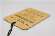1926 The Open at Royal Lytham Ticket - Bobby Jones' First Open Win - Only One Known