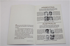 1960 World Amateur Team Championships at Merion GC Official Program - Jack Nicklaus Amateur Victor