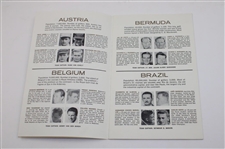 1960 World Amateur Team Championships at Merion GC Official Program - Jack Nicklaus Amateur Victor