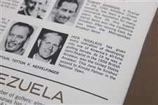 1960 World Amateur Team Championships at Merion GC Official Program - Jack Nicklaus Amateur Victor