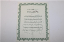 1999 Masters Tournament Ltd Ed CNC Milled M99 Putter #25/500 in Original Box w/Headcover & COA