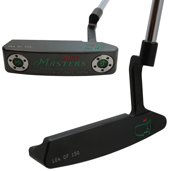 2013 Scotty Cameron Ltd Ed Masters Newport 2 Putter in Original Box w/COA & Headcover