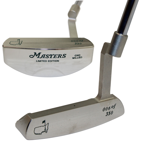 2006 Masters Tournament Ltd Ed CNC Milled Putter #06/350 in Original Box w/Headcover & COA